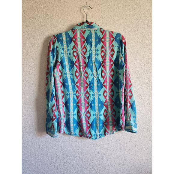 Wrangler Women's Retro Western Fashion Casual Button Up Long Sleeve-Sm - Picture 2 of 10